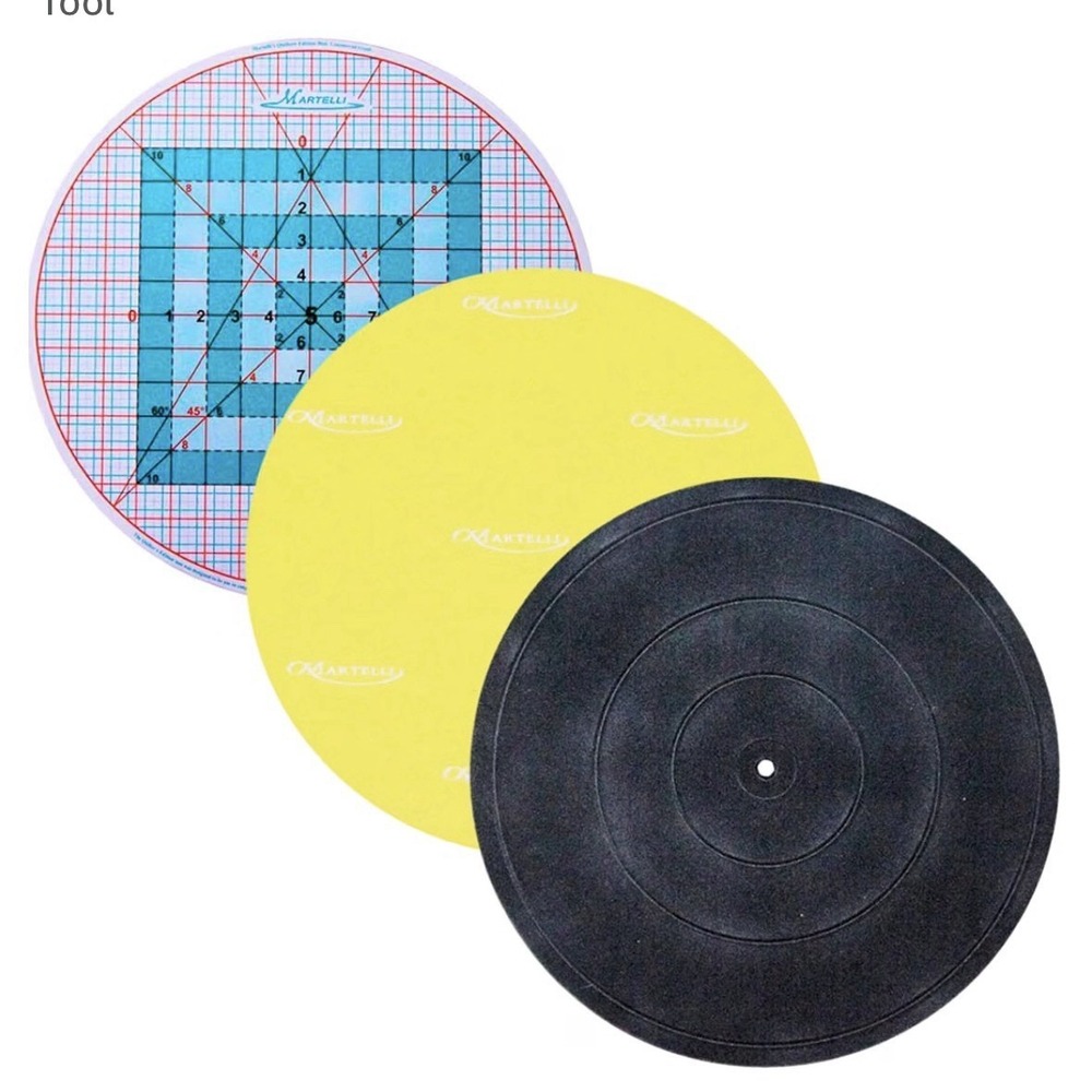 Martelli Round About 17" Rotating Cutting Mat Ironing Board Quilting Sewing